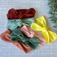 Set of 6 Evie Knotted Headbands