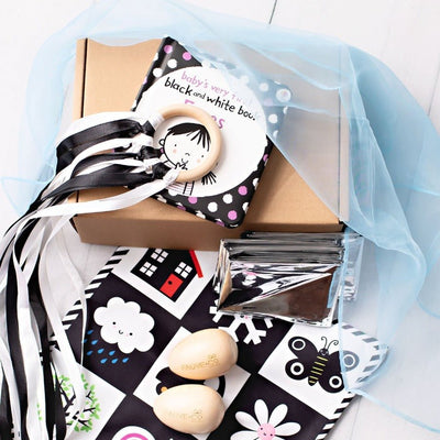 My Sensory Playbox for baby - Black & White - Fauve + Co