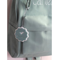 Personalised Acrylic Bag Tag - Scalloped - Fauve + Co