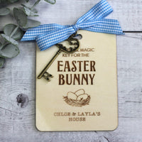 Personalised Easter Bunny Magic Key - Nest of Eggs - Fauve + Co
