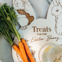 Personalised Easter Bunny Treats Board - Treats - Fauve + Co