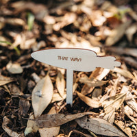 Personalised Easter Egg Hunt Signs - Bunny 1 - Fauve + Co