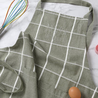 Personalised Greenland Cotton Apron Olive - Fauve + Co