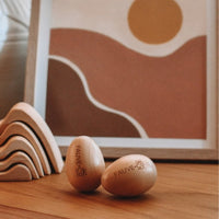 Wooden Egg Shakers Set/2 - Fauve + Co