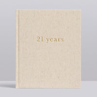 21 Years Of You Journal - Fauve + Co