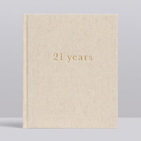 21 Years Of You Journal - Fauve + Co