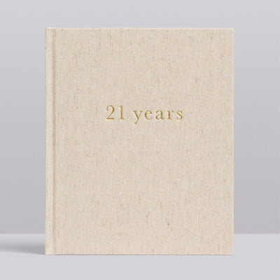 21 Years Of You Journal - Fauve + Co