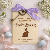 Personalised Easter Bunny Magic Key - Bunny