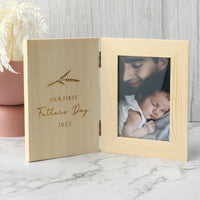 Father's Day Photo Frame - Our First Father's Day