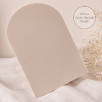 Acrylic Blank Arch - Fits 15cm Stand