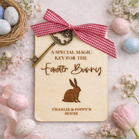Personalised Easter Bunny Magic Key - Bunny