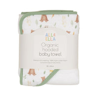 All4Ella Hooded Towel - Forest Friends