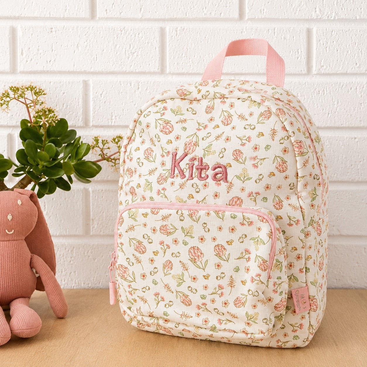 Australian Flora Personalised Backpack