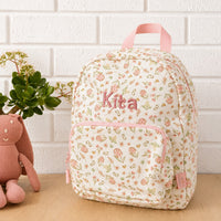 Australian Flora Personalised Backpack - Small