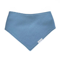 Bandana Dribble Bib Linen - Blue