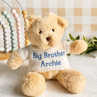 Big Sibling Personalised Cuddles Teddy Bear