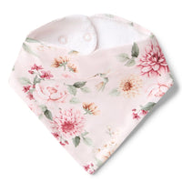 Snuggle Hunny Birds & Bloom Organic Dribble Bib