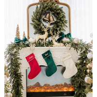Personalised Velvet Christmas Stocking - Red (PRE-ORDER ETA 10/12)