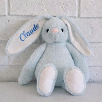 Personalised Cuddles Bunny - Baby Blue