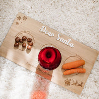 Personalised Christmas Treats Board - Dear Santa