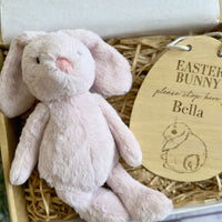Easter Bunny Stop Here Keepsake Box - Pink