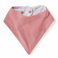 Snuggle Hunny Jewel Pink Organic Dribble Bib