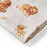 Snuggle Hunny Lion Organic Muslin Wrap