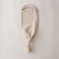 Nougat Merino Wool Newborn Cocoon Baby Wrap by Zoe Sage