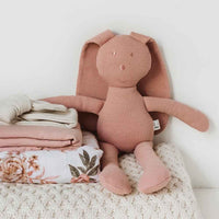 Snuggle Hunny Organic Bunny - Rose