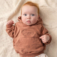 Personalised Organic Hoodie Rosewood
