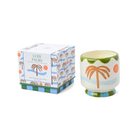 Adopo Palm Tree Ceramic Candle - Lush Palms - Fauve + Co
