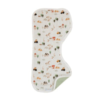 All4Ella Organic Burp Cloth 2pk - Country Farm - Fauve + Co