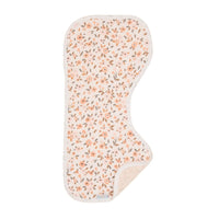 All4Ella Organic Burp Cloth 2pk - Floral Bouquet - Fauve + Co