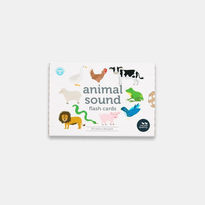 Animal Sounds Flash Cards - Fauve + Co