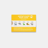 Animal Sounds Flash Cards - Fauve + Co