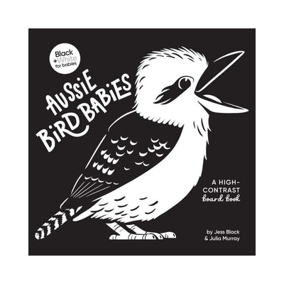 Aussies Bird Babies Black and White Book - Fauve + Co