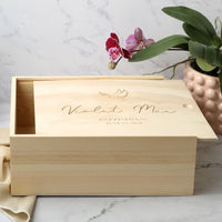 Baby Baptism Keepsake Box - Dove - Fauve + Co