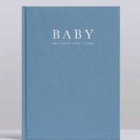 Baby Journal - Birth To Five Years BLUE - Fauve + Co