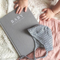 Baby Journal - Birth To Five Years GREY - Fauve + Co
