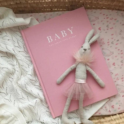 Baby Journal - Birth To Five Years PINK - Fauve + Co