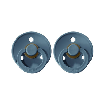 BIBS Dummies Double Pack - Petrol (Size 1) - Fauve + Co