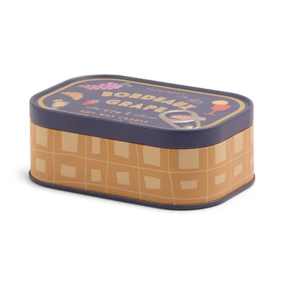 Bistro Tin Candle 4.5oz Grapes - Bordeaux Grape - Fauve + Co