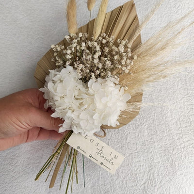 Blossoming Everlasting Posy - Neutral - Fauve + Co