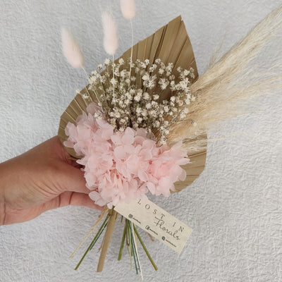 Blossoming Everlasting Posy - Pink - Fauve + Co