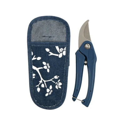 Blossy Eyre Pruner with Printed Pouch 10x20cm Blue - Fauve + Co