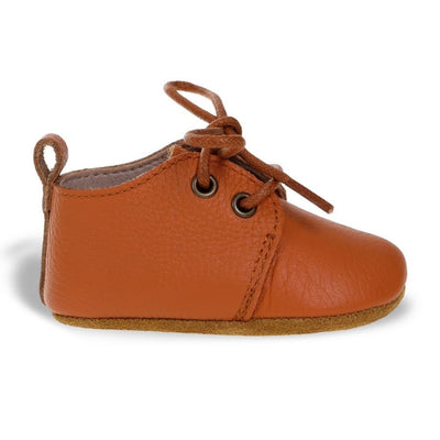 Bodhi Leather Oxford Shoes - Fauve + Co