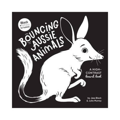 Bouncing Aussie Animals Black and White Book - Fauve + Co