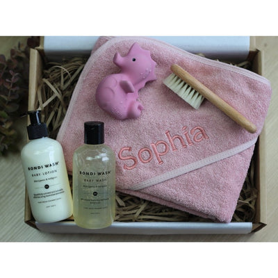 Bubble & Splash Bath Gift Box - Dusky Rose - Fauve + Co