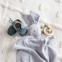 Bunny Muslin Comforter Grey - Fauve + Co