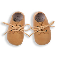 Charlie Leather Oxford Shoes Camel - Fauve + Co